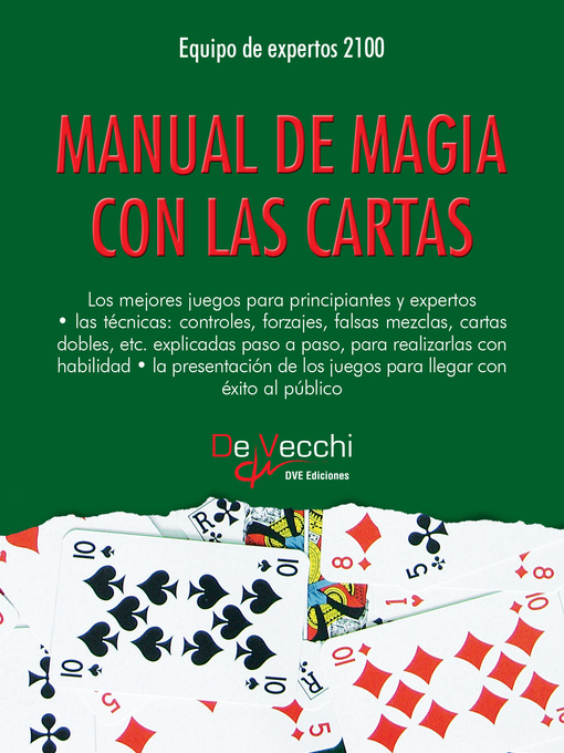 Title details for Manual de magia con las cartas by Equipo de expertos 2100 - Available